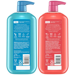 Suave Ocean Breeze foam closeup emphasizes creamy lather and oceanic scent