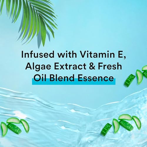 Suave Ocean Breeze after-use soft-skin image implies smooth, hydrated skin