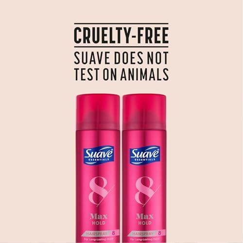Suave Plus Hairspray 4-piece set packaging shot emphasizing variety.