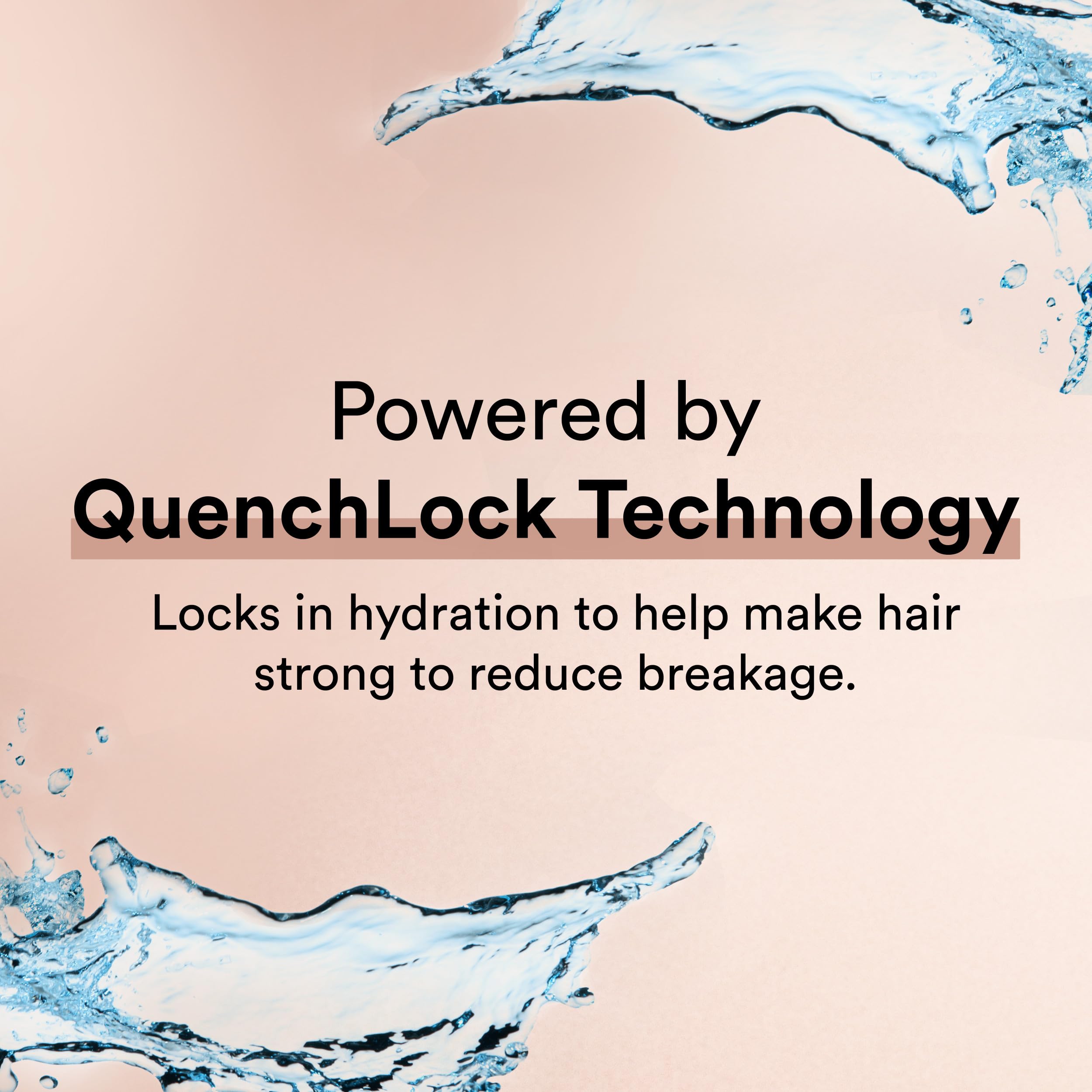 Suave Professionals Collagen Infusion Conditioner dispenser enables easy detangling and smooth application.