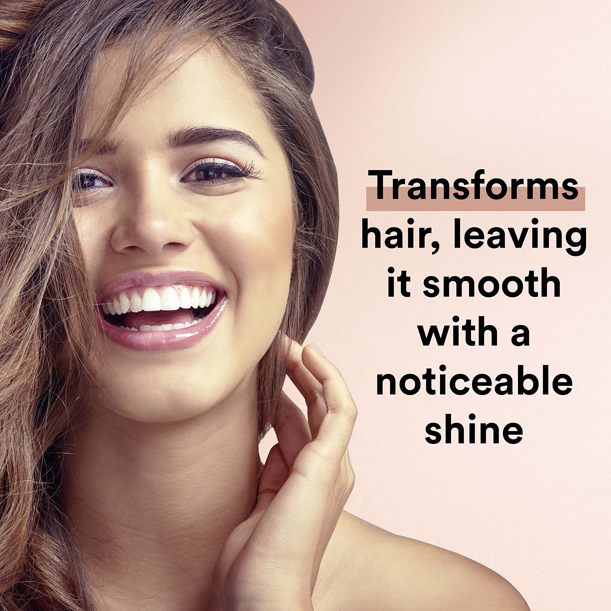 Suave Professionals Moroccan Infusion conditioner being massaged into hair