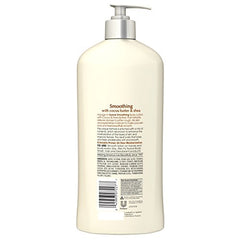 Suave lotion dispensing pump demonstrates quick, controlled application for even coverage.