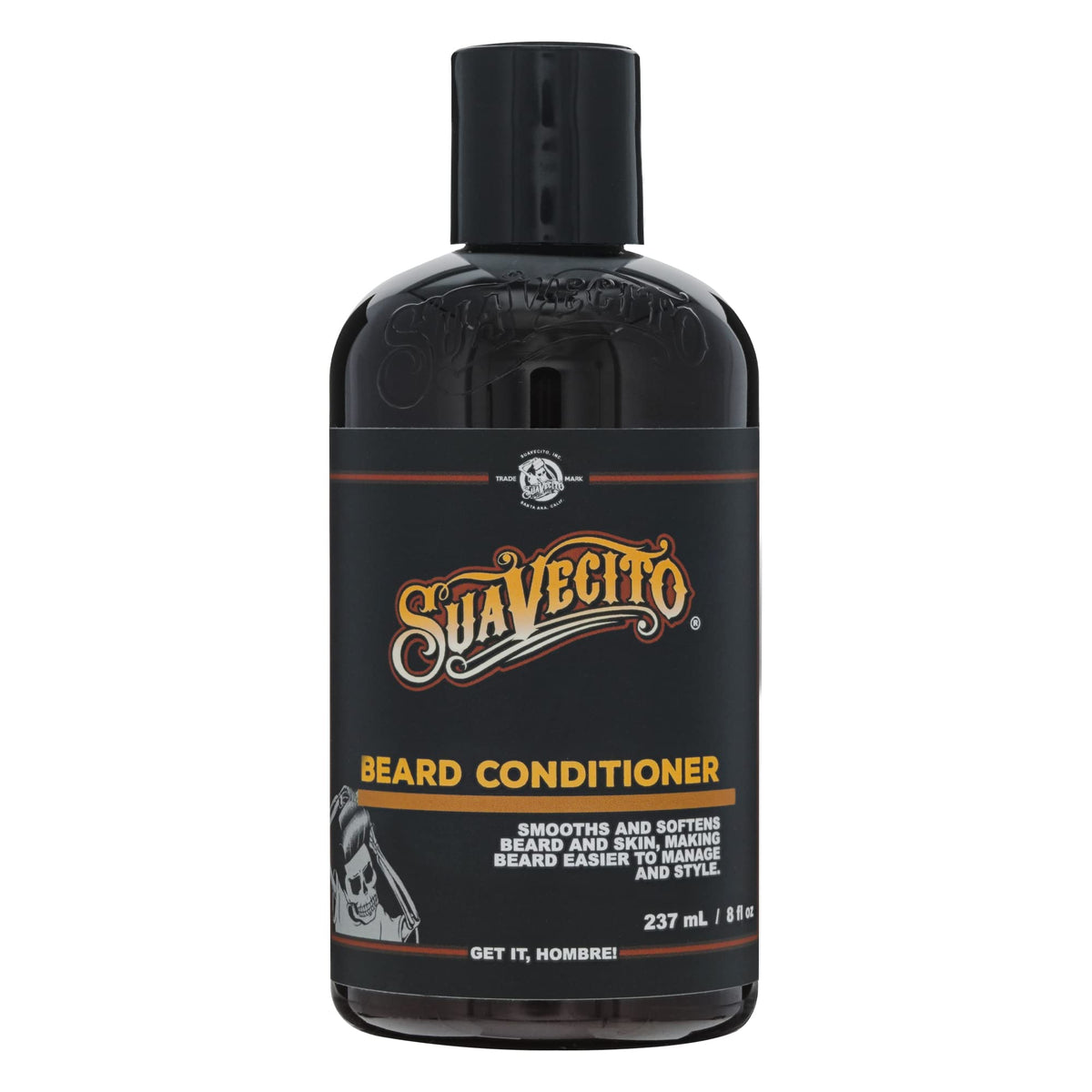 Suavecito beard conditioner bottle ready for daily grooming.