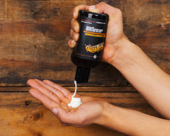 Suavecito beard conditioner ingredients: avocado oil, shea butter, olive oil for smoothing.