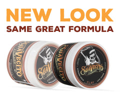 Suavecito Firme Clay 2Pack hands applying product demonstrates texture and easy styling