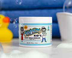 Suavecito Kids calming chamomile scent bottle for bath time routine