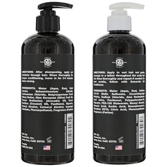 Suavecito OG conditioner bottle pump delivers hydrating conditioning for all hair types.