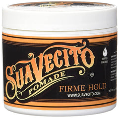Suavecito Pomade Firme slick-back or pompadour demo with healthy shine