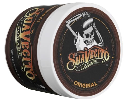 Creamy texture close-up of Suavecito Pomade for easy smoothing.