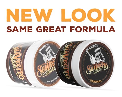 Durable definition from Suavecito Pomade for versatile looks.