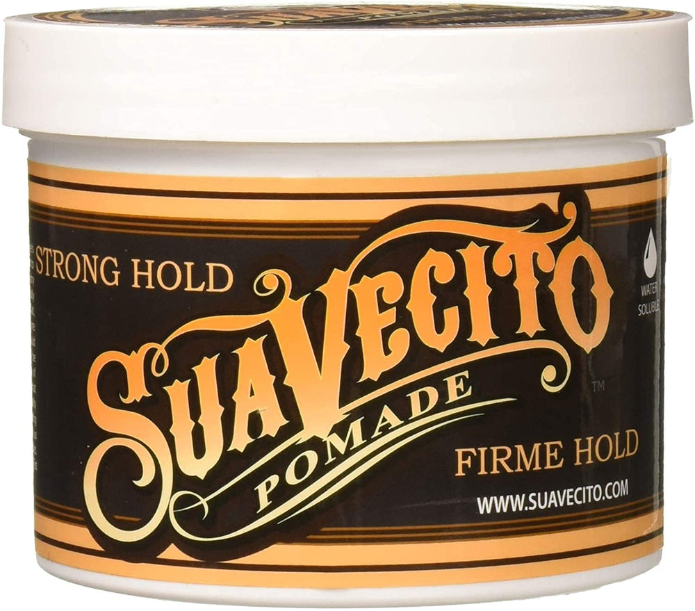 Suavecito strong hold pomade tub 32oz for easy application