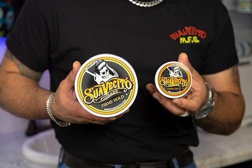 Suavecito pomade water-based formula for easy wash-out after use