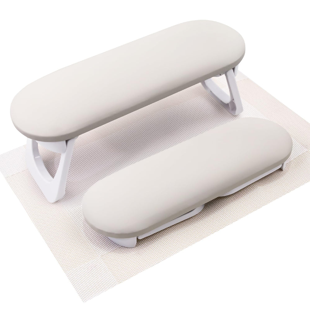 SUBAY Nail Arm Rest folded for compact storage and travel-ready use.