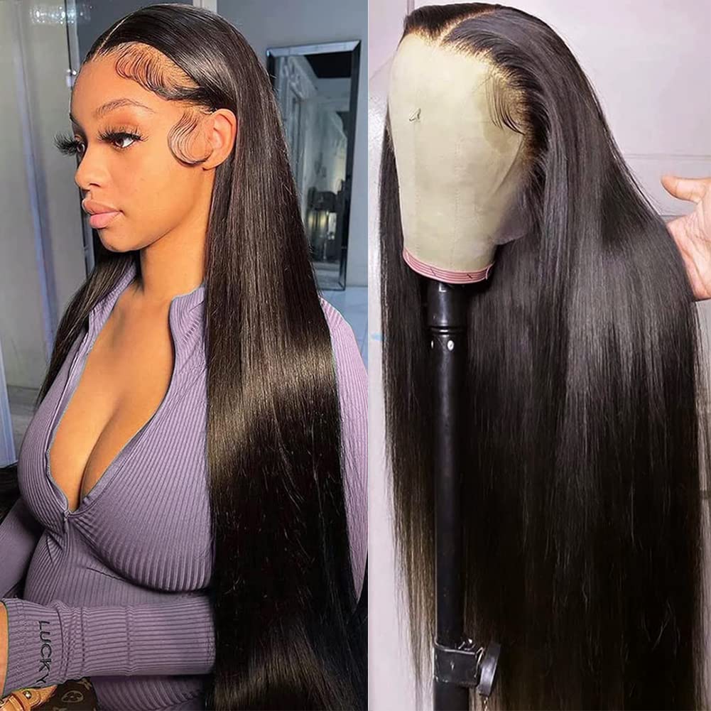 Subella HD lace front wig 26in straight for natural, full look