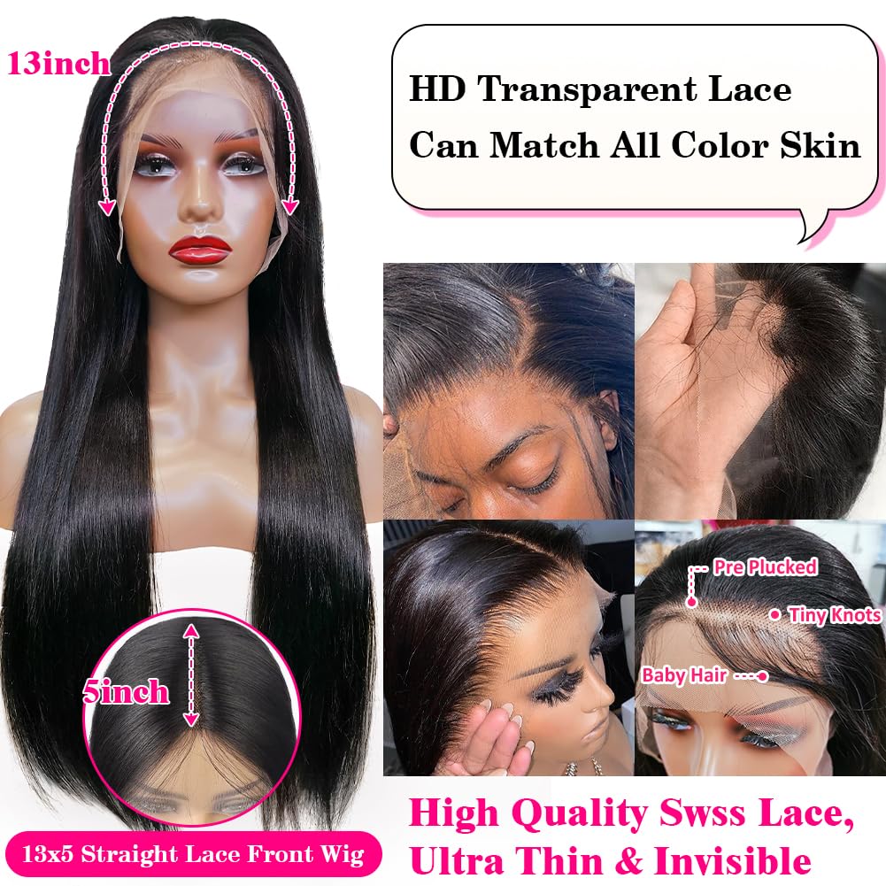 Subella pre-plucked hairline with baby hair offers natural framing