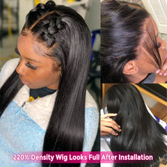 Subella transparent HD lace front 13x5 blends with skin for seamless parting