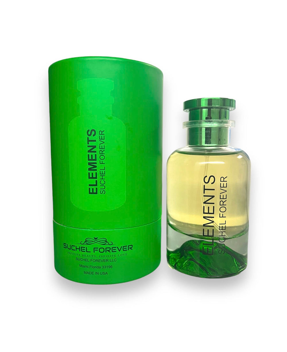 SUCHEL FOREVER Elements middle notes pepper and galangal reveal a bold, energetic transition.