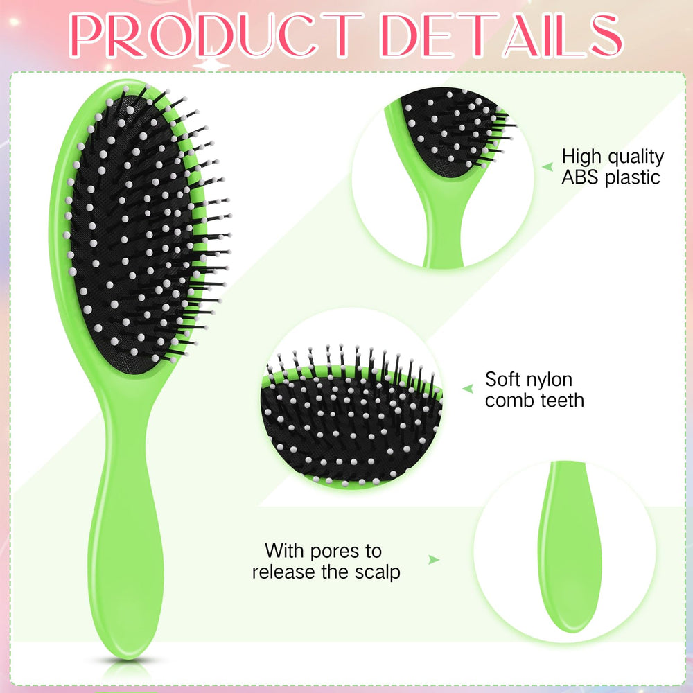 Suclain drying detangler compatible with hairdryer for versatile styling.