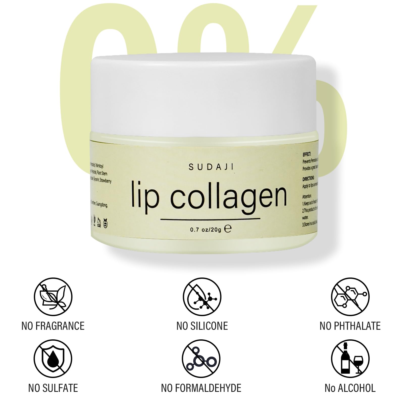 SUDAJI day lip balm-gloss providing lightweight moisture during daily wear.