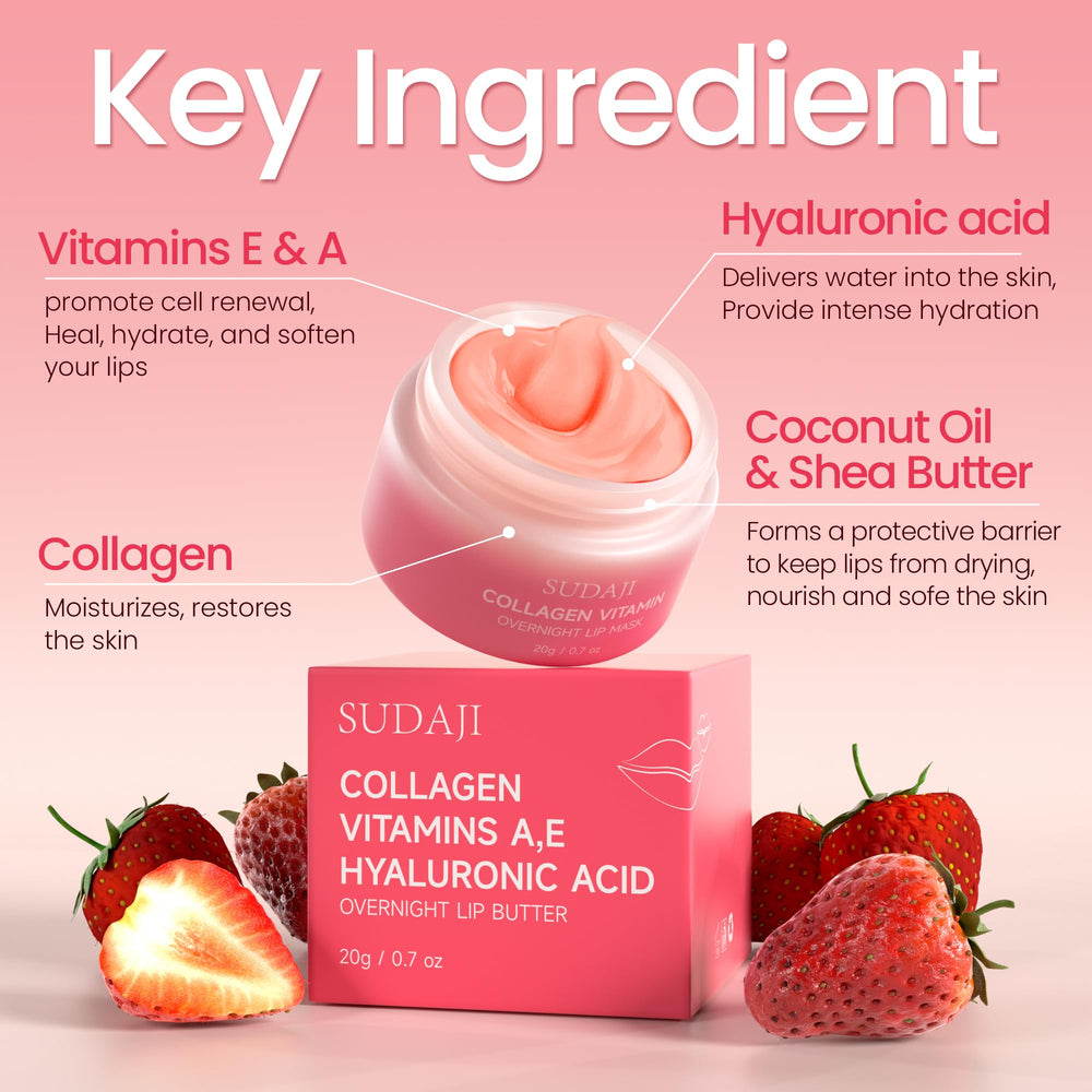 SUDAJI lip mask silicone applicator demonstrates precise, mess-free lip care
