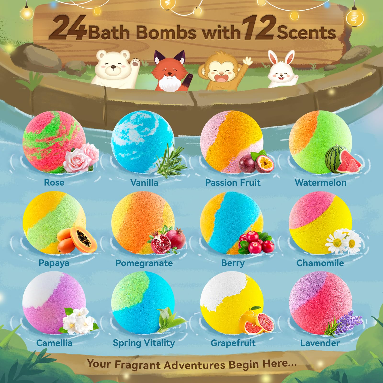 Perfect gift of joy with SudsyRoar Bath Bombs for kids.