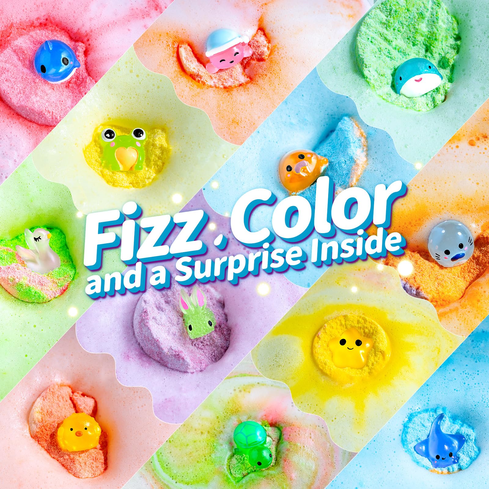 SudsyRoar bath bombs made with safe ingredients for gentle skin care.