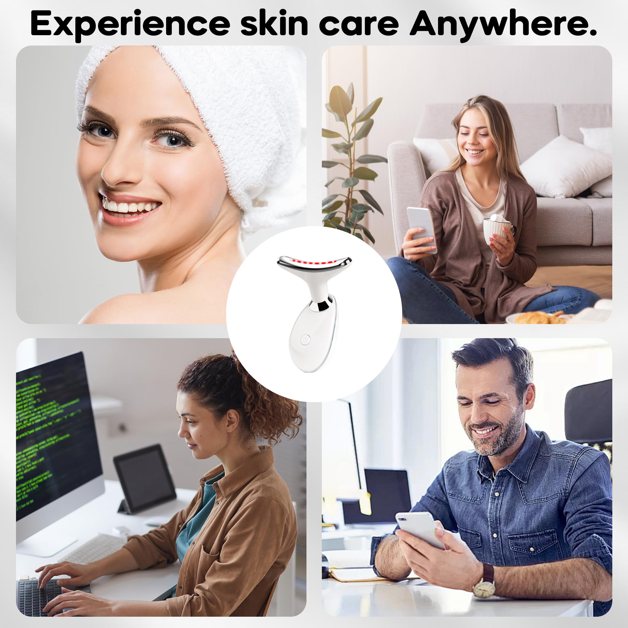 Suenohyu heat-therapy option with serum use to aid absorption during massage.