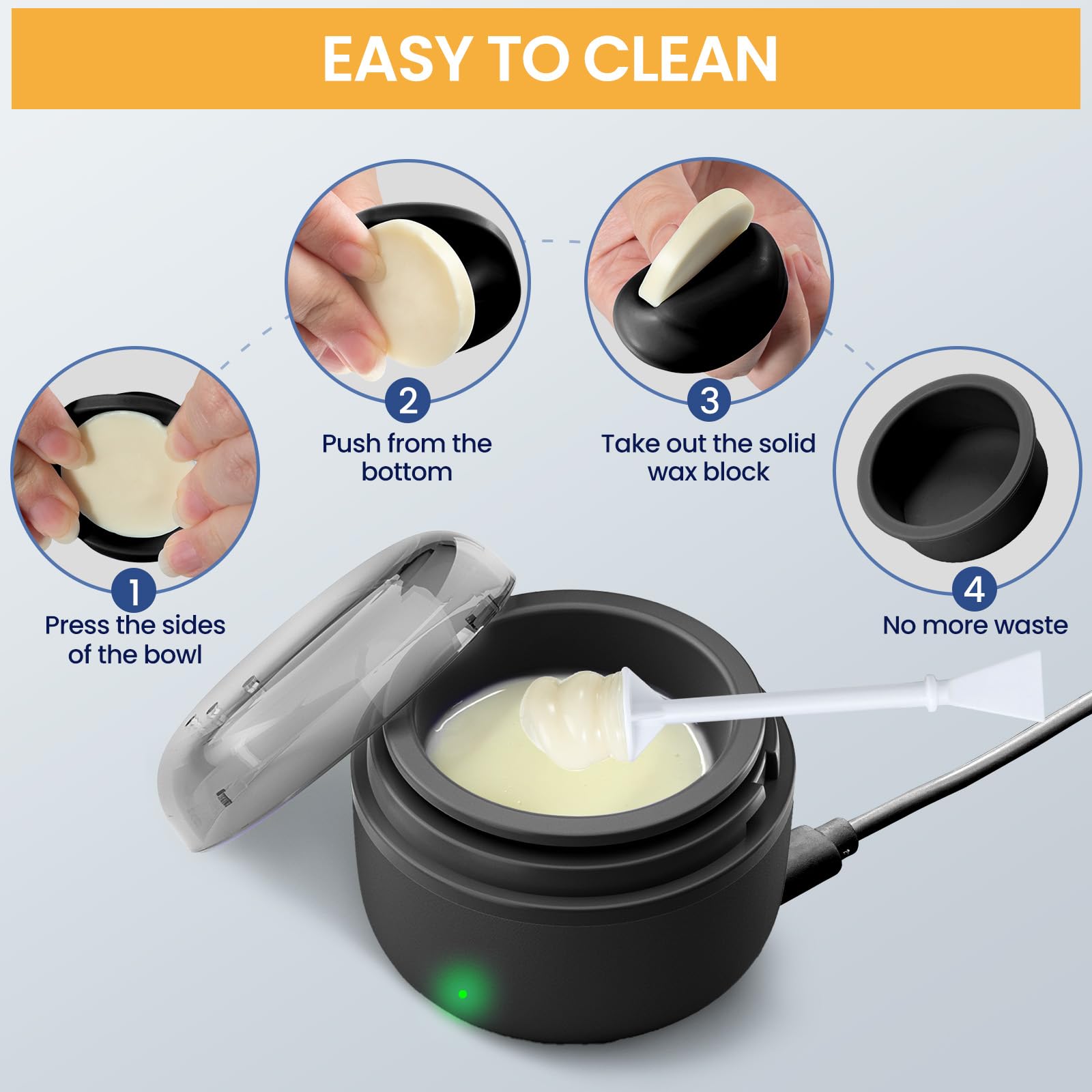 Suerbeauty nose-wax-kit facial-use for brows and lip hair grooming.