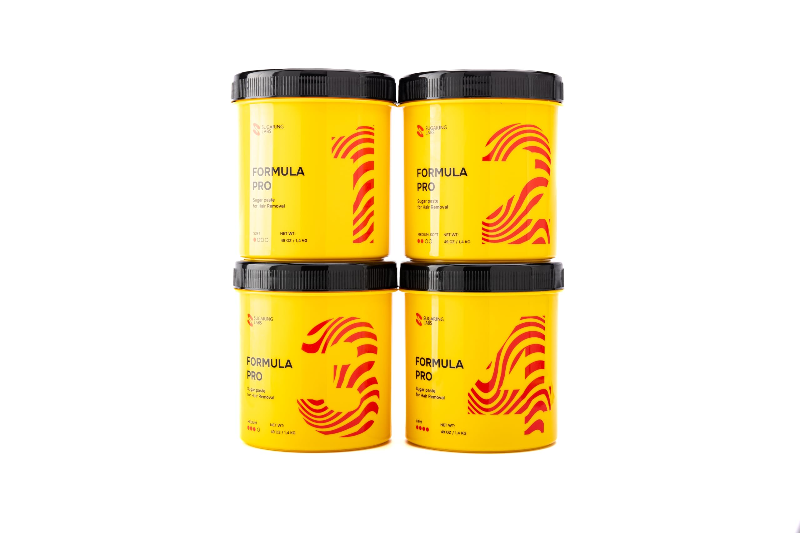 Sugaring Labs Formula Pro Firm Brazilian treatment ready image, showcasing professional results for sensitive areas.