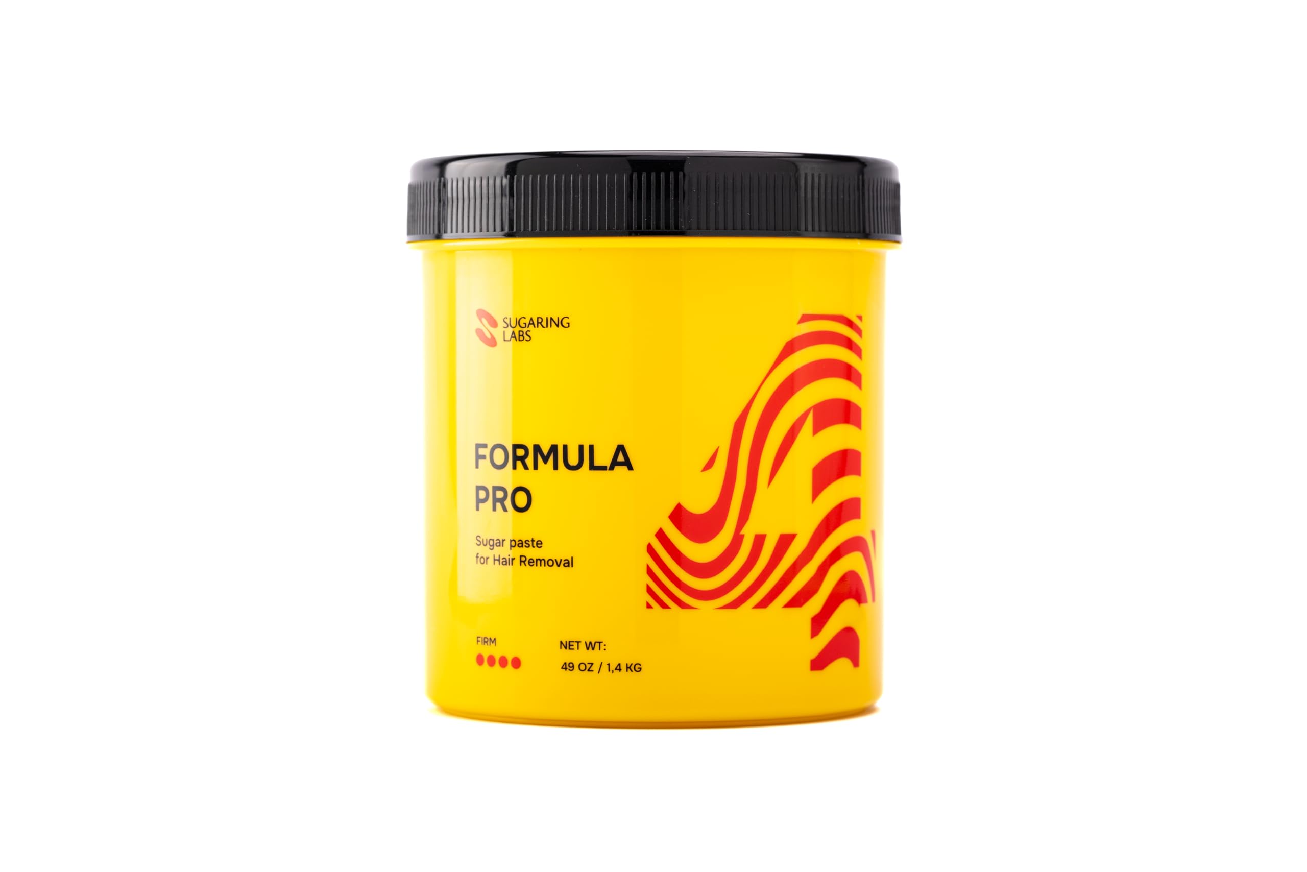 Sugaring Labs Formula Pro Firm paste texture close-up, ideal for precise, efficient salon-grade hair removal.