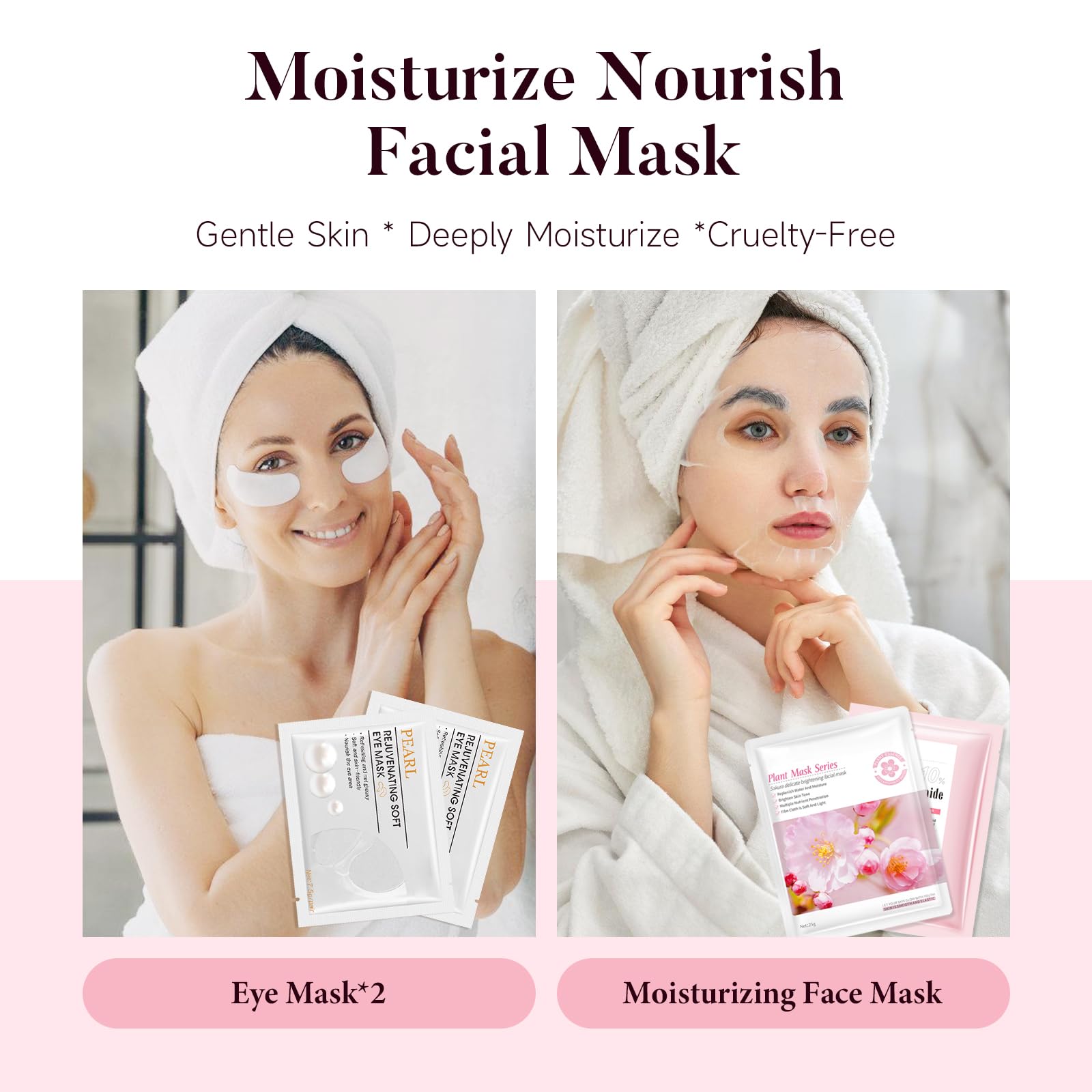 Suhctuptx moisturizing face mask for skin pampering