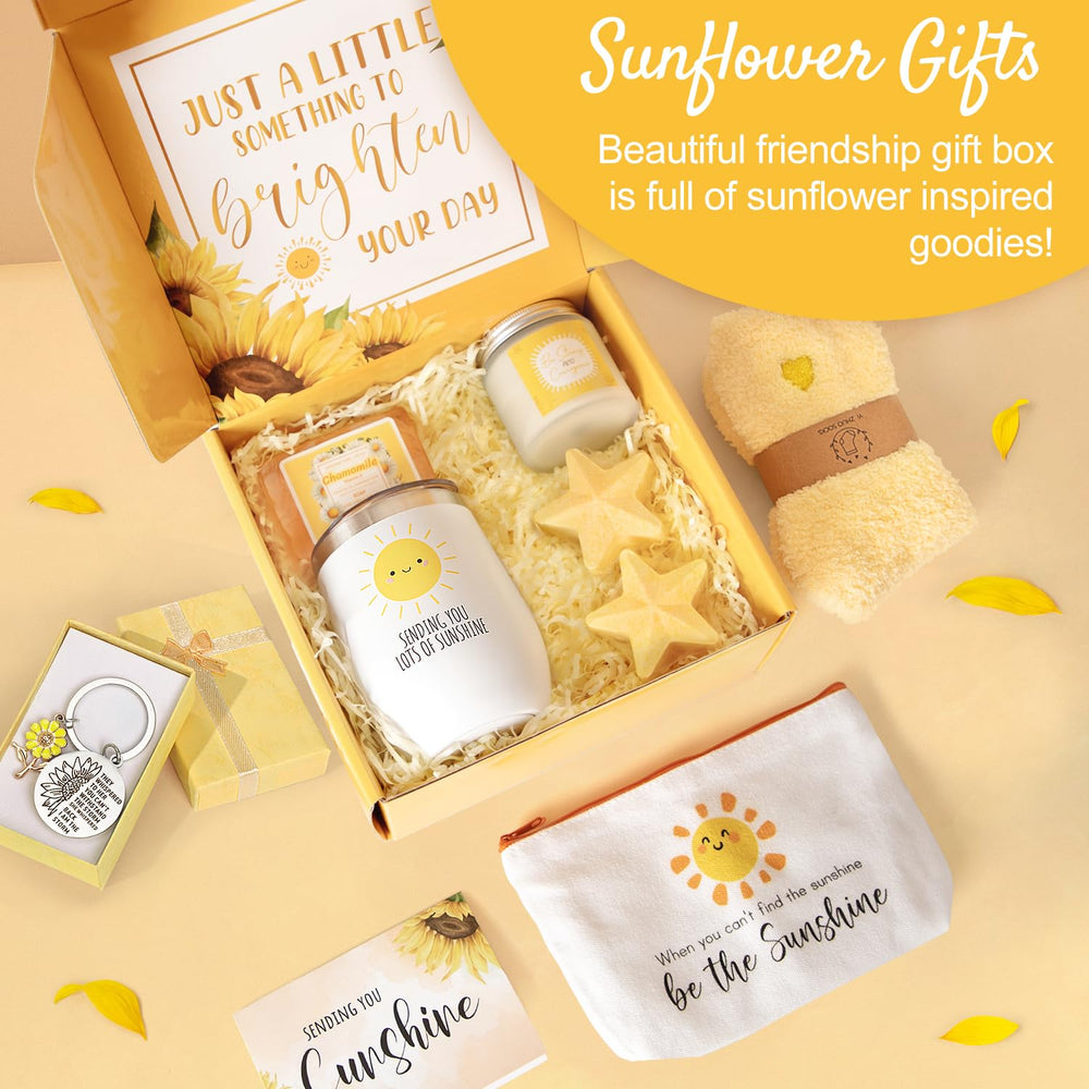 Suhctuptx Sunshine Gift Cosmetic Bag sun patterned pouch for essentials during rest