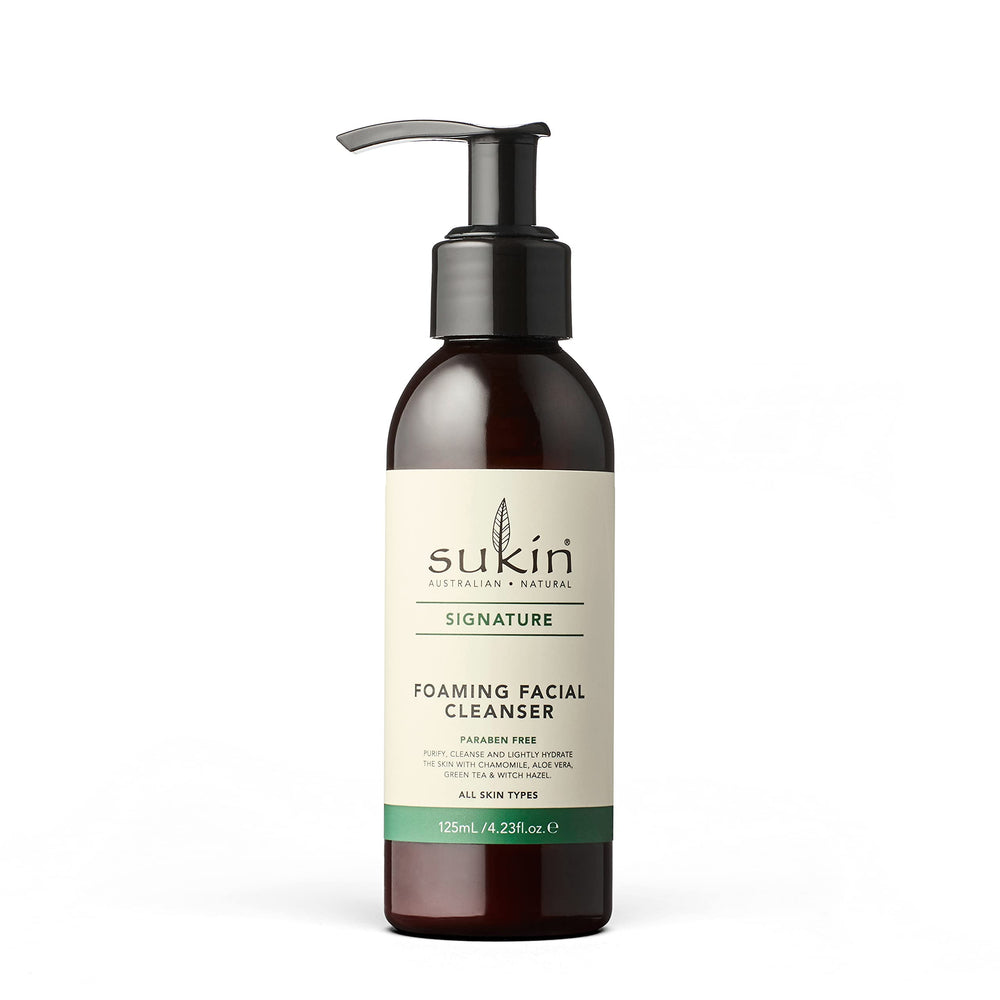 Sukin limpiador facial espuma con dosificador purifica sin resecar