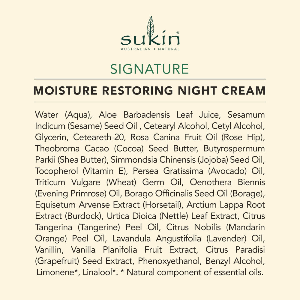 Sukin vitamin E and borage for replenished moisture and comfort