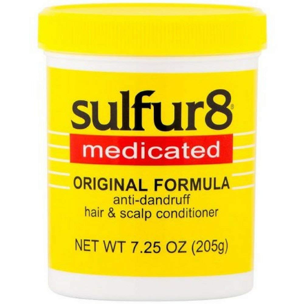 Sulfur-8 Original Conditioner applied during routine hair care.