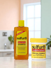 Sulfur8 conditioner 2oz bottle provides moisture and detangling benefits