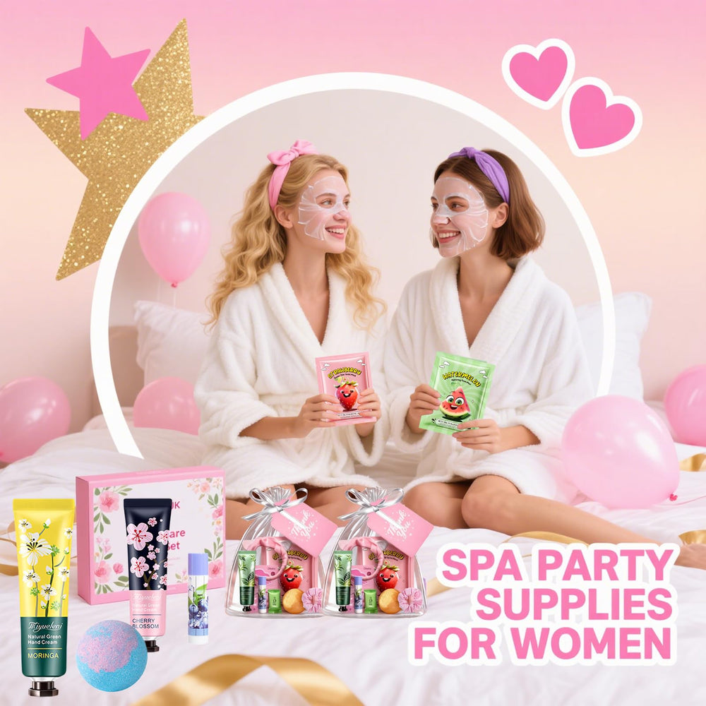 Sulily 55Pcs Spa Skincare Set foot bath bombs – fizzy relaxation for tiny spa sessions.