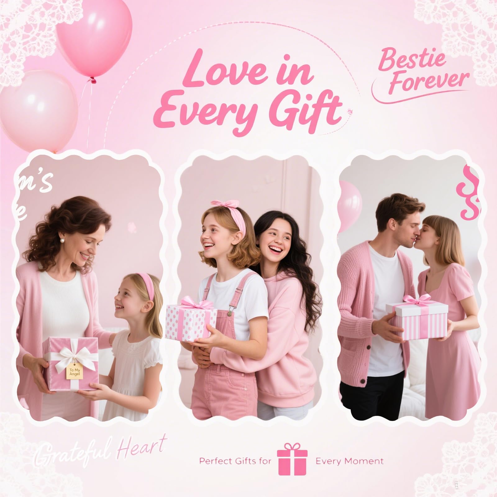 Sulily 55Pcs Spa Skincare Set organza gift bags – chic packaging for sharing gifts.