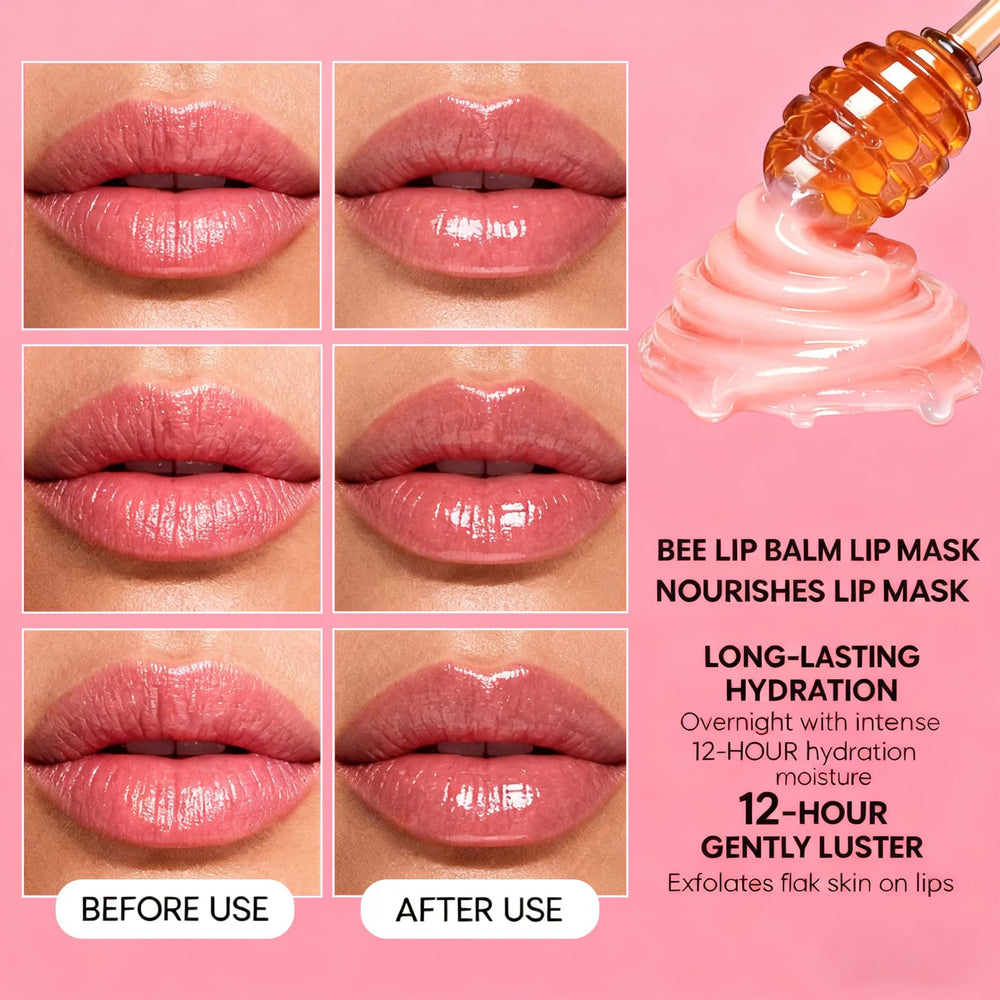 Sulily Bee Lip Balm Apple Lime Pot close-up nourishing gloss