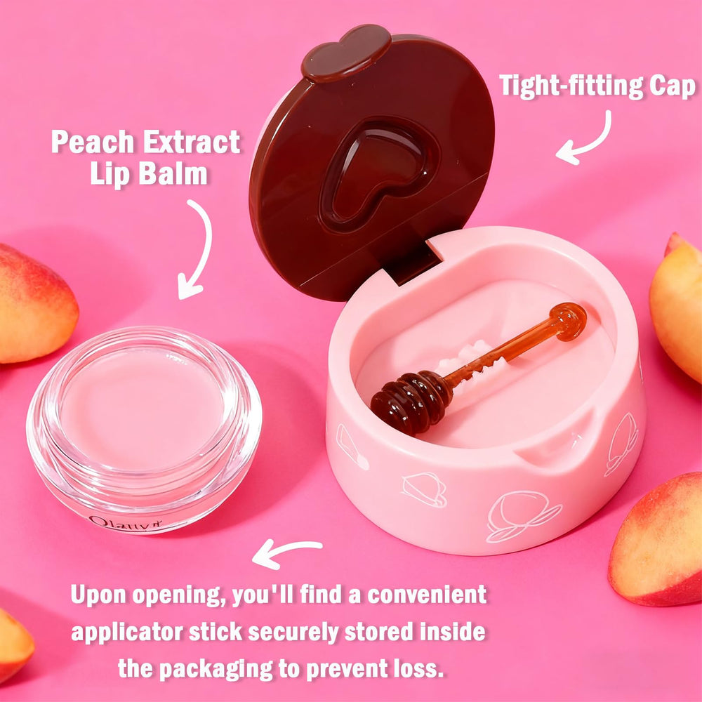 Sulily Bee Lip Balm elegant strawberry bottle packaging with chic design.