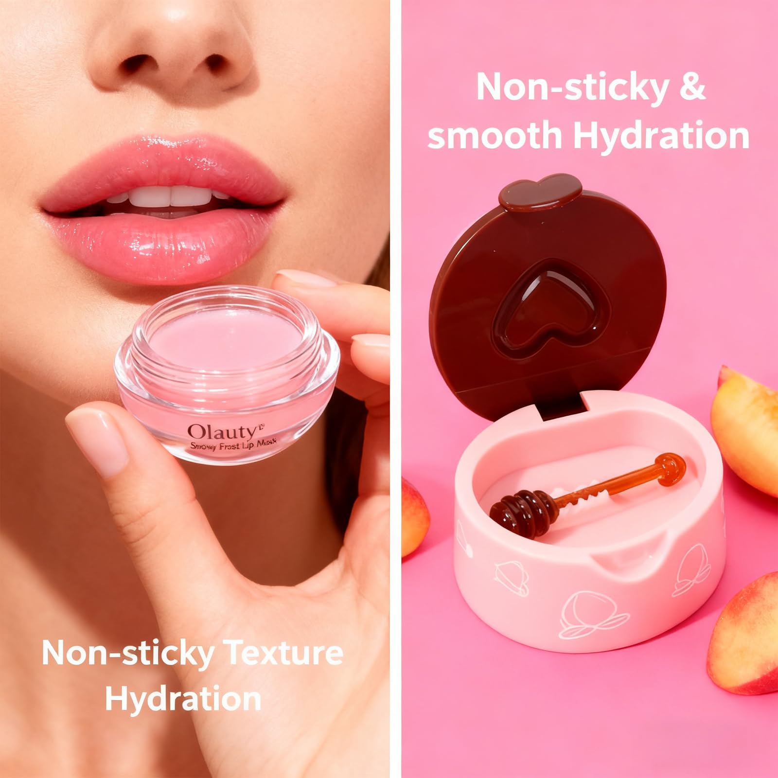 Sulily bee lip balm honey pot coconut jar blends creaminess with deep hydration
