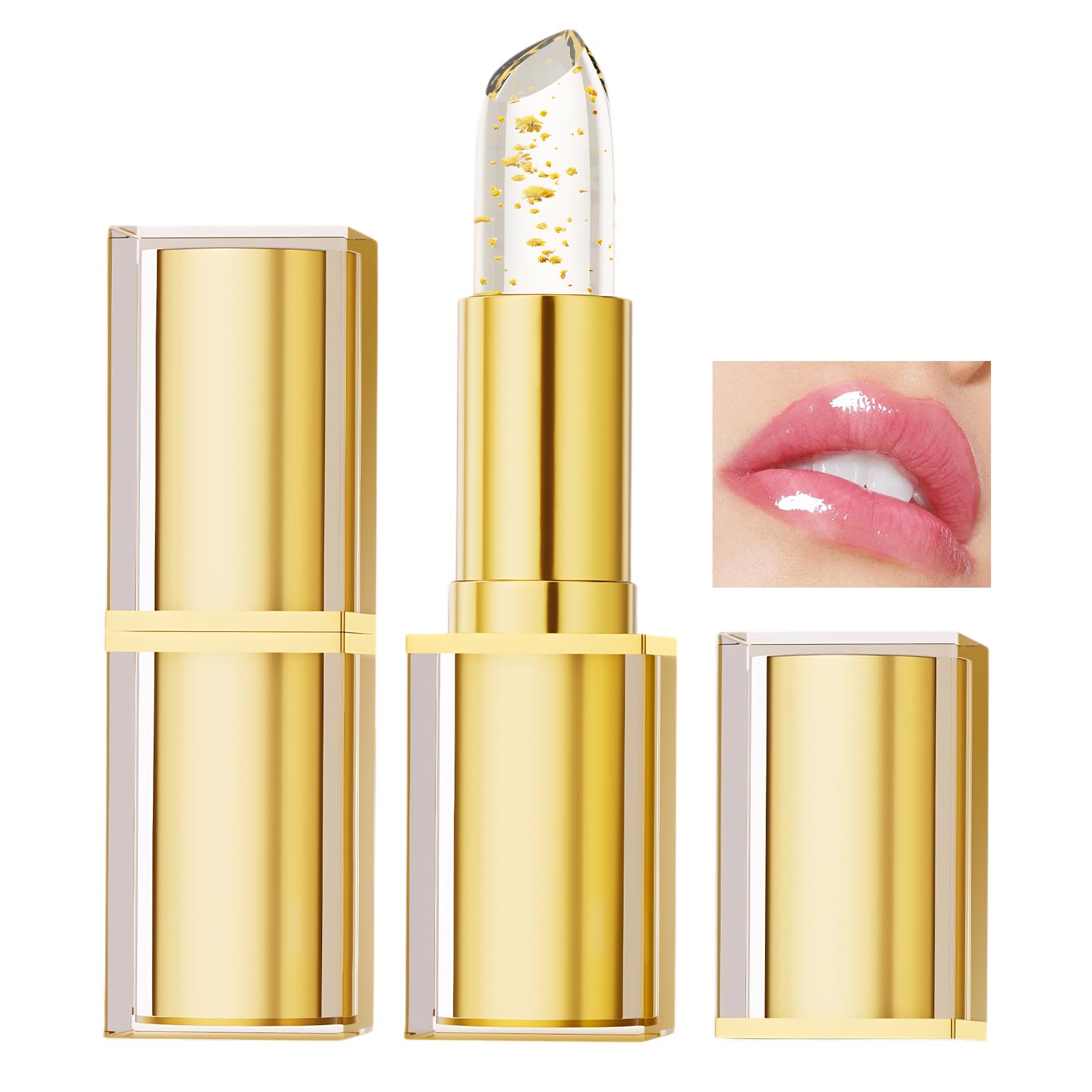Sulily color-changing lipstick packaging shows a sleek compact for on-the-go touch-ups.
