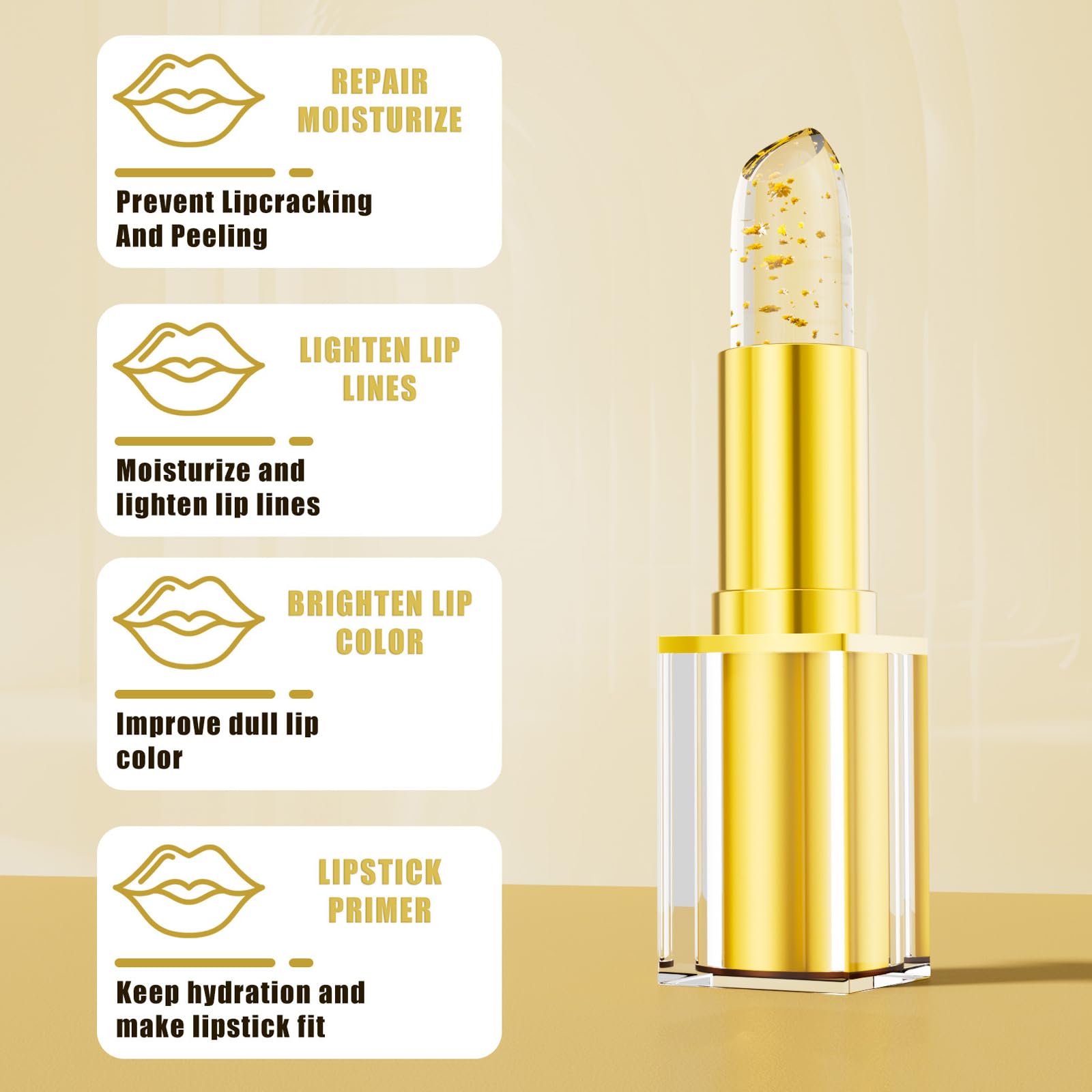 Sulily compact lip balm design makes quick touch-ups easy.