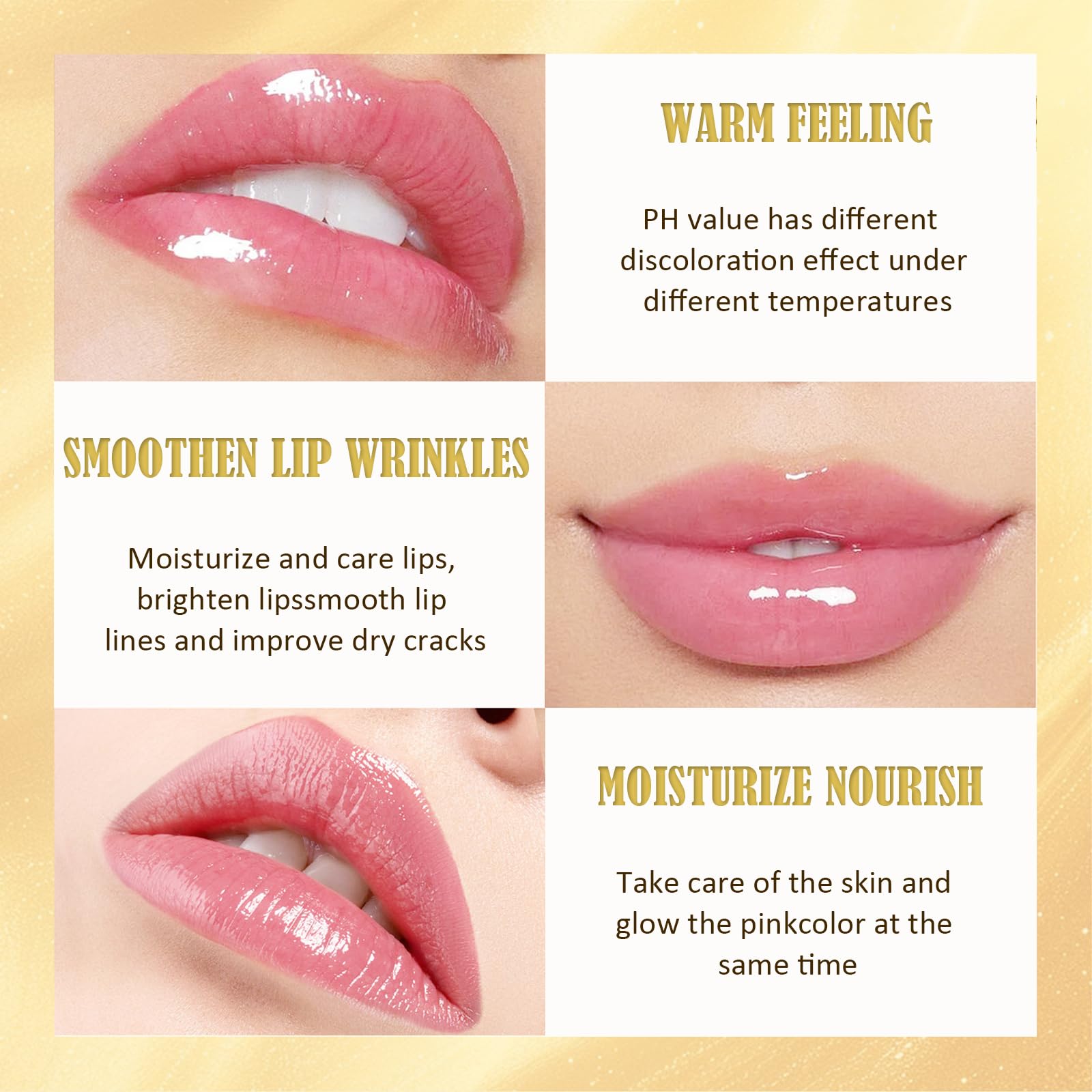 Sulily long-lasting moisture keeps lips hydrated throughout the day.