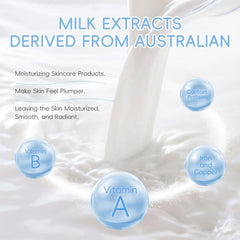 Sulily Milk Skin Care Set serum; lightweight hydration for even skin tone
