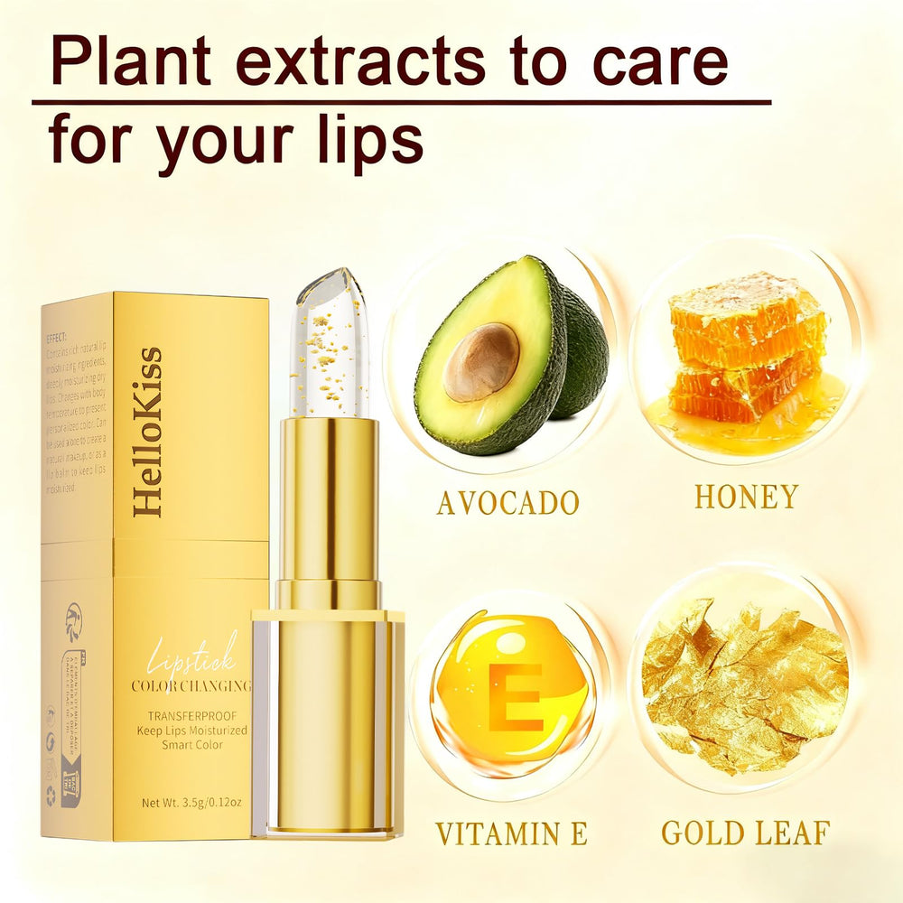 Sulily non-sticky texture offers a silky lip glow.