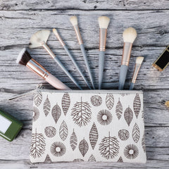 SUMAJU canvas cosmetic bags pattern-2 featuring compact size ideal for daily essentials