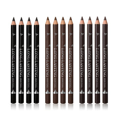 SUMEITANG 12-piece eyebrow pencil set packaging, a premium gift-ready brow kit.