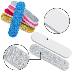 Sumind compact-size nail file enables easy control during filing.