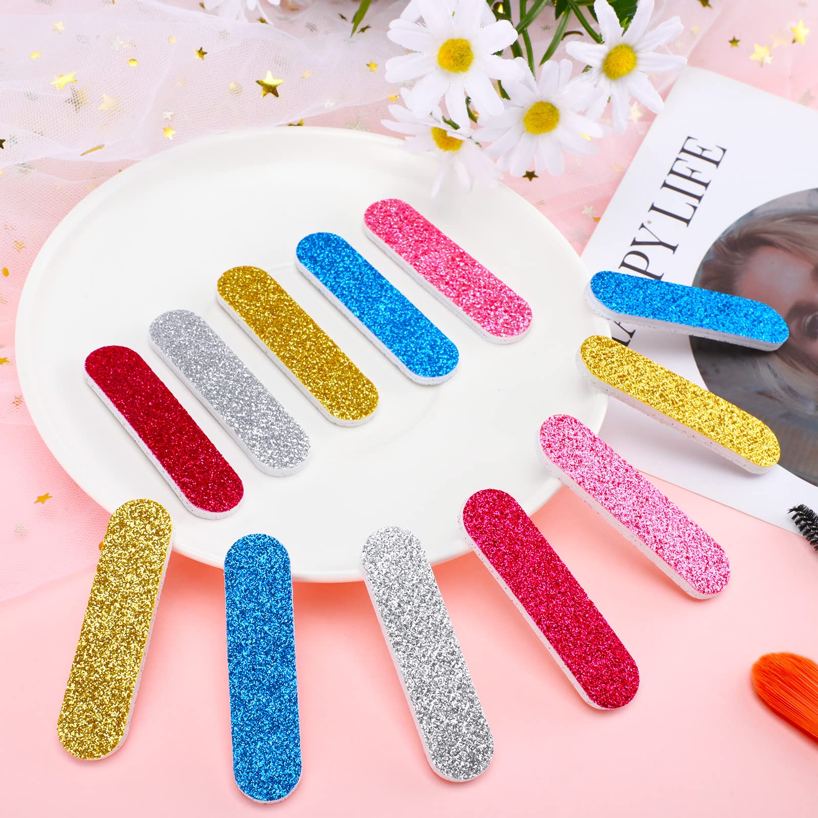 Sumind emery board suits natural, acrylic, and false nails for versatile use.